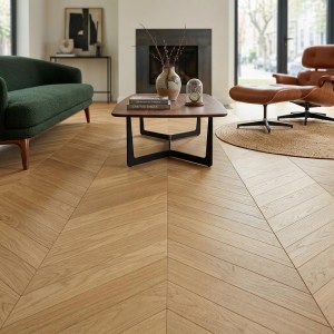 PARQUET MASSELLO SPINA FRANCESE - ROVERE FINALE LIGURE - TAGLIO 45° - OLIO CERA-32